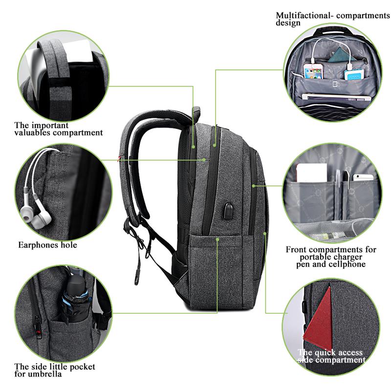 USB Charging Backpack