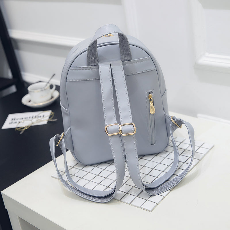 Girl's PU Leather Backpack