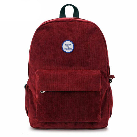 Classy Retro School Backpack