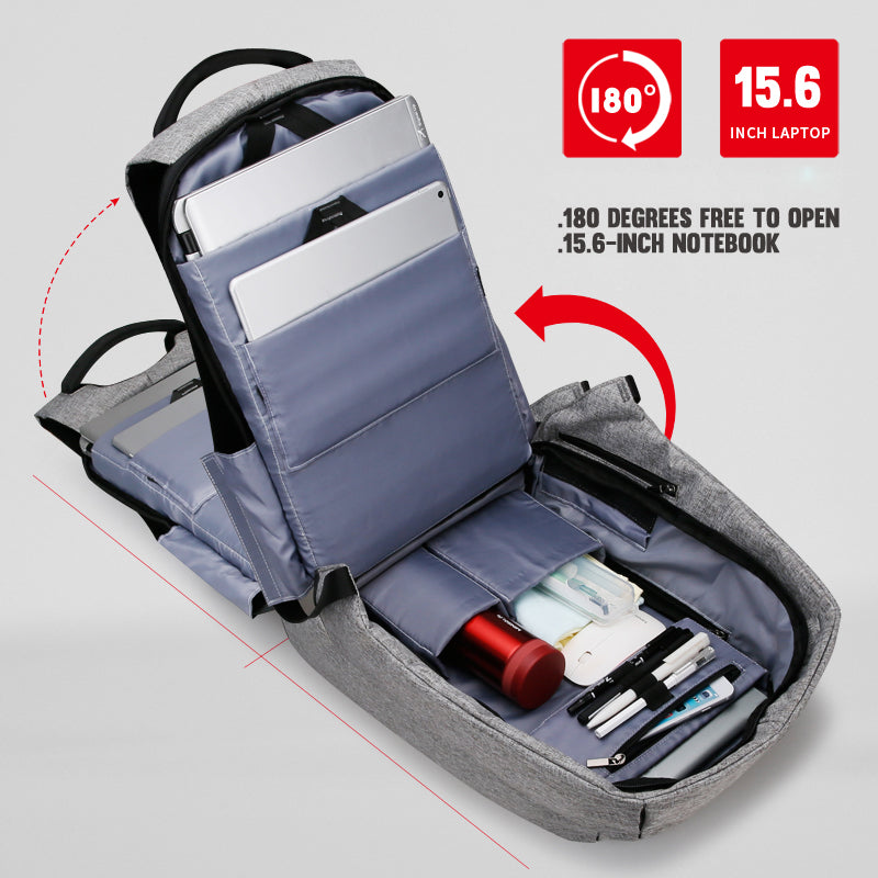 Multi-Functional USB Charging Backpack