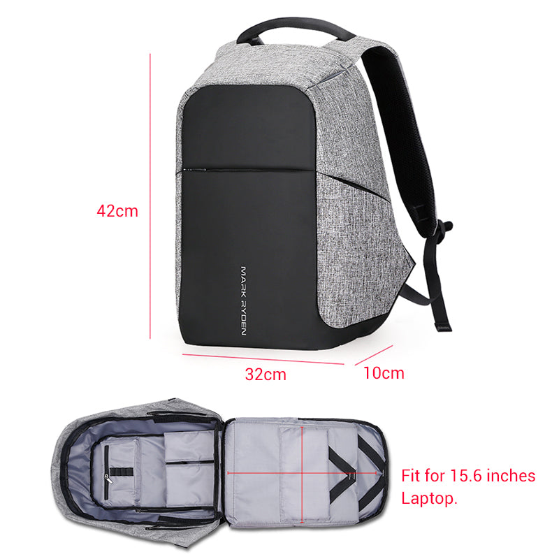 Multi-Functional USB Charging Backpack