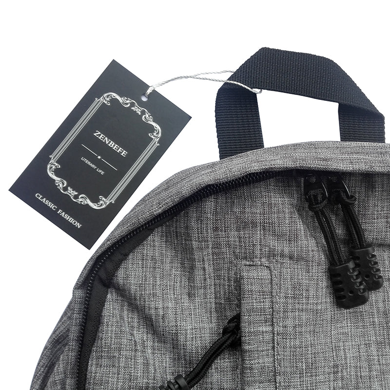 Students Tiny Linen Backpack