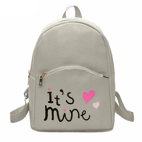 Pastel Women's School Backpack