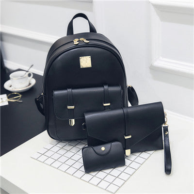 Girl's PU Leather Backpack