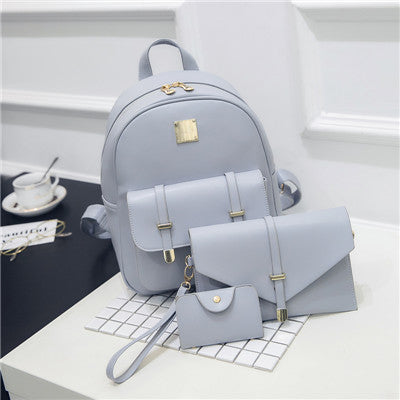 Girl's PU Leather Backpack