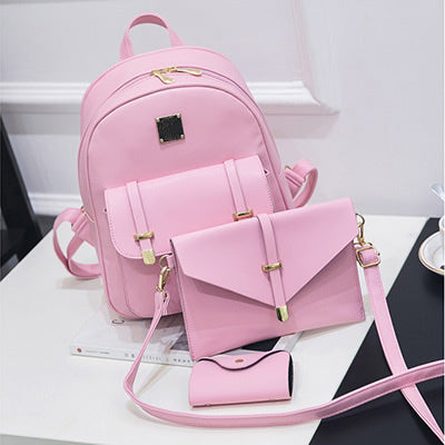 Girl's PU Leather Backpack