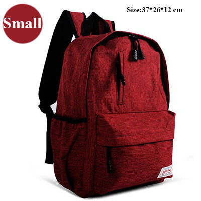 Students Tiny Linen Backpack